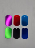 Engraved dog tag