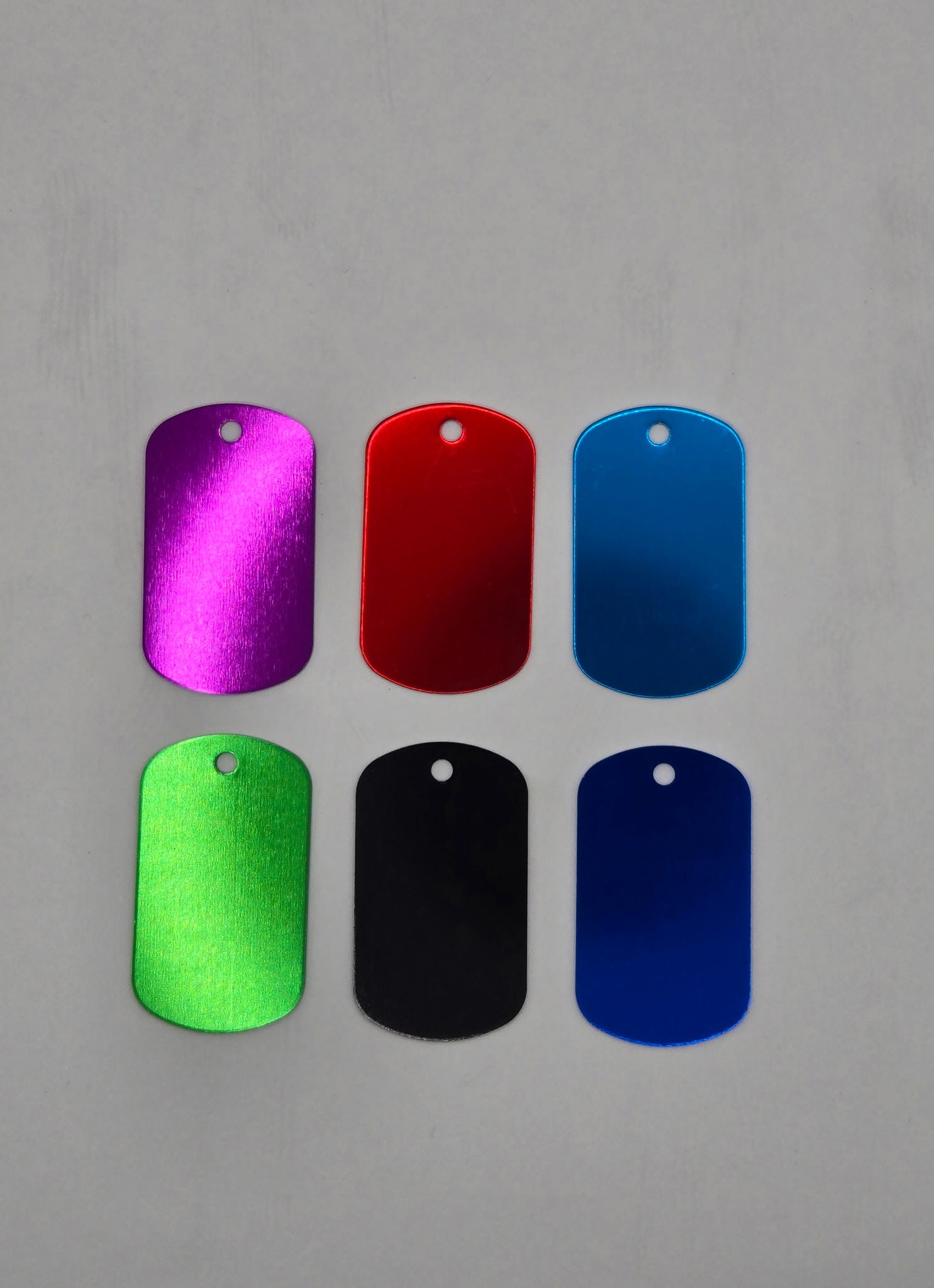 Engraved dog tag