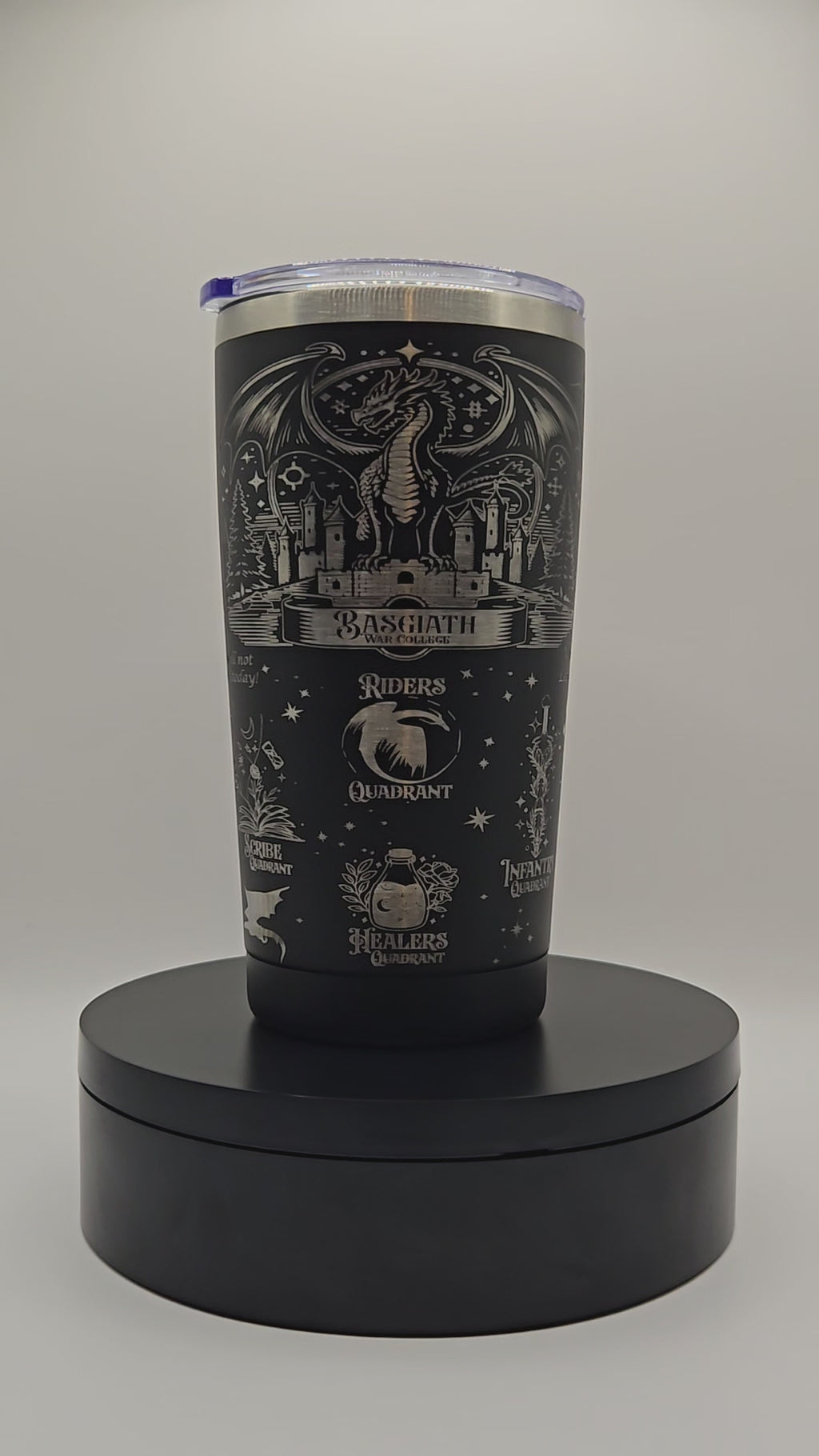 4th Wing inspired 20oz tumbler