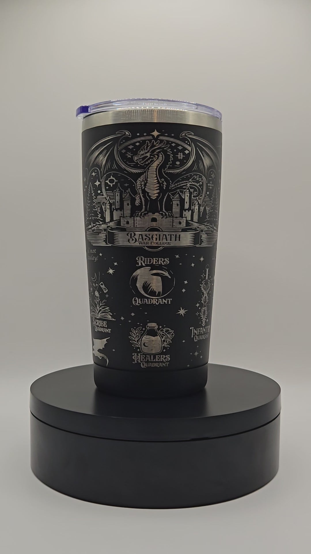 4th Wing inspired 20oz tumbler